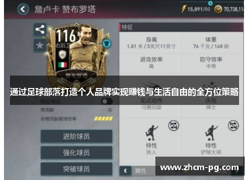 通过足球部落打造个人品牌实现赚钱与生活自由的全方位策略 通过足球部落打造个人品牌实现赚钱与生活自由的全方位策略