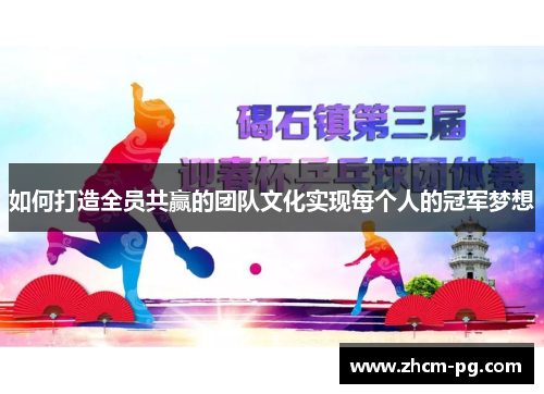 如何打造全员共赢的团队文化实现每个人的冠军梦想